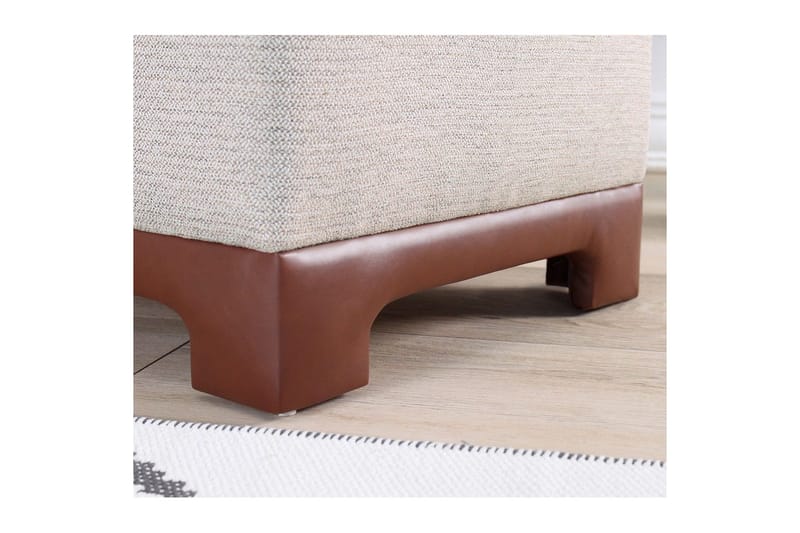 Rahi Belarville Ruskea - Ruskea - Huonekalut - Tuoli & nojatuoli - Jakkara & jalkarahi - Säkkirahi