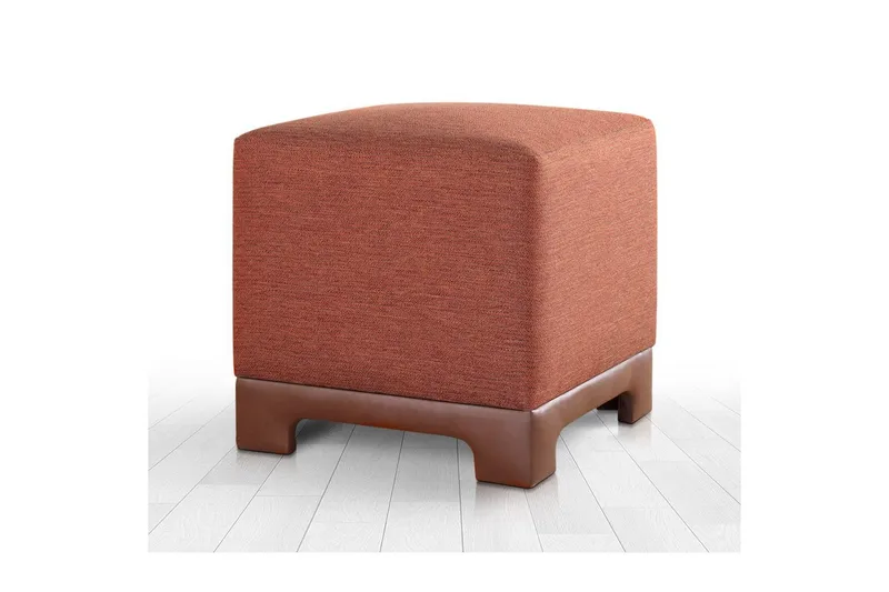 Rahi Belarville Tiilenpunainen - Tiilenpunainen - Huonekalut - Tuoli & nojatuoli - Jakkara & jalkarahi - Säkkirahi