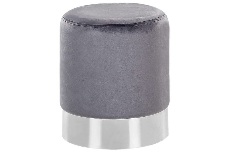 Rahi Brigitte Harmaa/hopea - Harmaa/hopea - Huonekalut - Tuoli & nojatuoli - Jakkara & jalkarahi - Säkkirahi