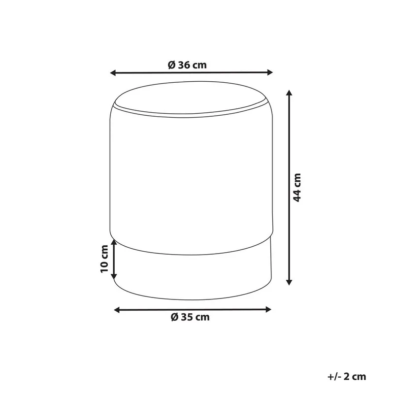 Rahi Brigitte - Musta, Hopea - Huonekalut - Tuoli & nojatuoli - Jakkara & jalkarahi - Säkkirahi