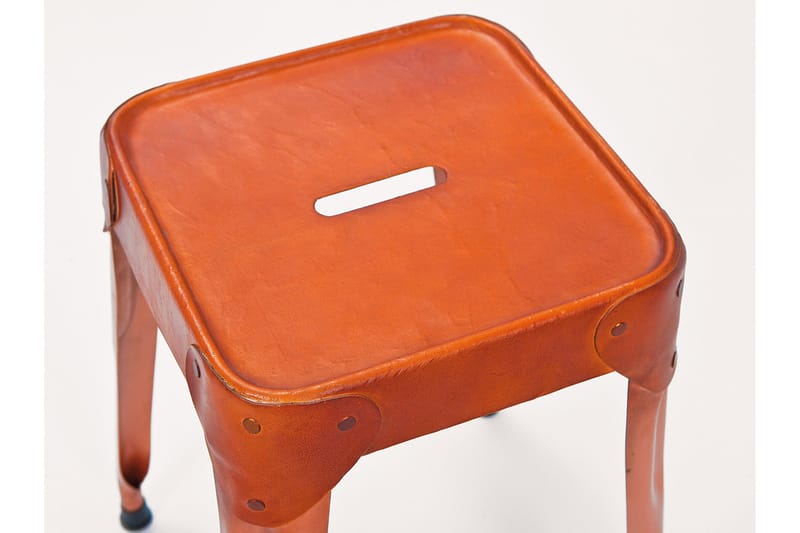 Rahi Chyler Kupari/Nahka - 4-Pak - Huonekalut - Tuoli & nojatuoli - Jakkara & jalkarahi