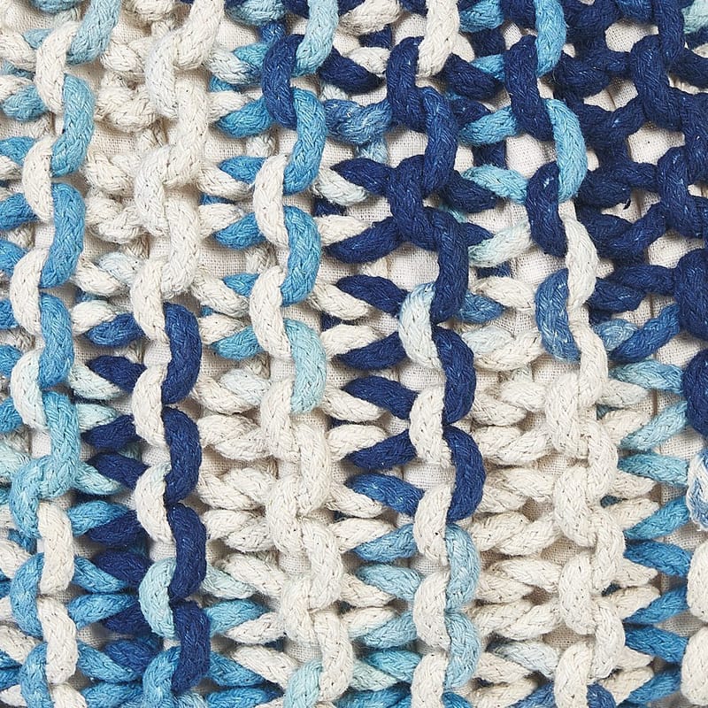 Rahi Conrad - Valkoinen, Sininen - Huonekalut - Tuoli & nojatuoli - Jakkara & jalkarahi - Säkkirahi