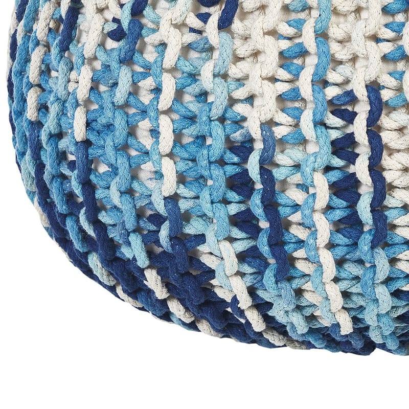 Rahi Conrad - Valkoinen, Sininen - Huonekalut - Tuoli & nojatuoli - Jakkara & jalkarahi - Säkkirahi