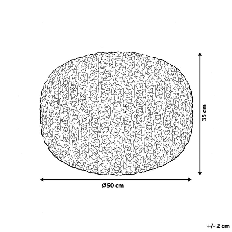 Rahi Conrad - Valkoinen, Vaaleanpunainen - Huonekalut - Tuoli & nojatuoli - Jakkara & jalkarahi - Säkkirahi