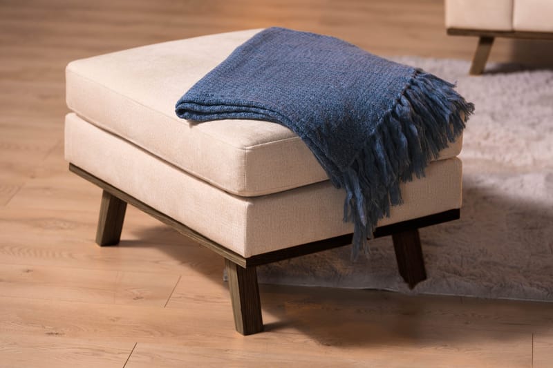 Copenhagen Rahi Sametti - Beige - Huonekalut - Tuoli & nojatuoli - Jakkara & jalkarahi - Rahi