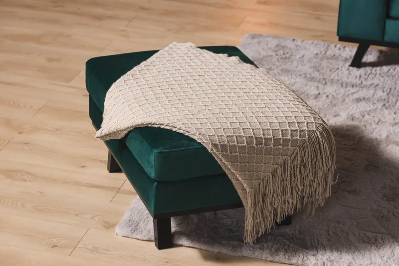 Copenhagen Rahi Sametti - Vihreä - Huonekalut - Tuoli & nojatuoli - Jakkara & jalkarahi - Rahi