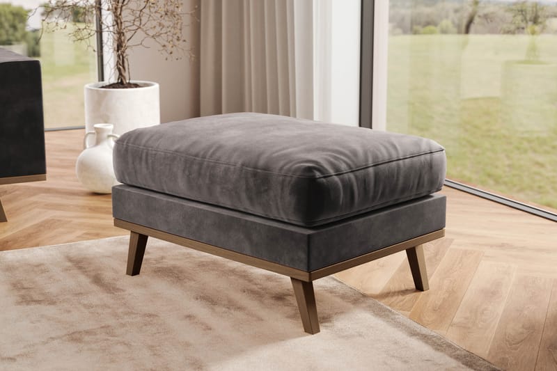 Copenhagen Rahi - Tummanharmaa - Huonekalut - Tuoli & nojatuoli - Jakkara & jalkarahi - Rahi