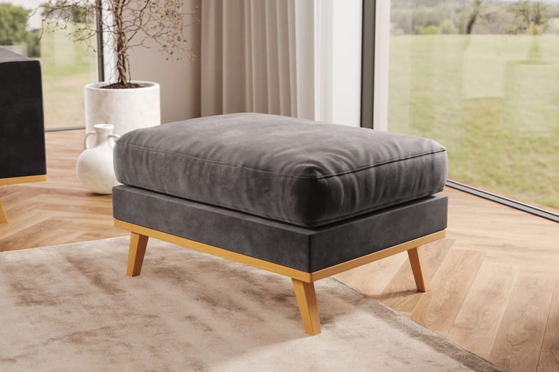 Copenhagen Rahi - Tummanharmaa - Huonekalut - Tuoli & nojatuoli - Jakkara & jalkarahi - Rahi