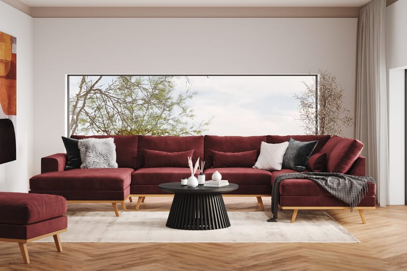 Copenhagen Rahi - Punainen - Huonekalut - Tuoli & nojatuoli - Jakkara & jalkarahi - Rahi