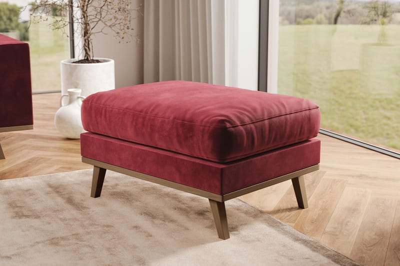 Copenhagen Rahi - Punainen - Huonekalut - Tuoli & nojatuoli - Jakkara & jalkarahi - Rahi