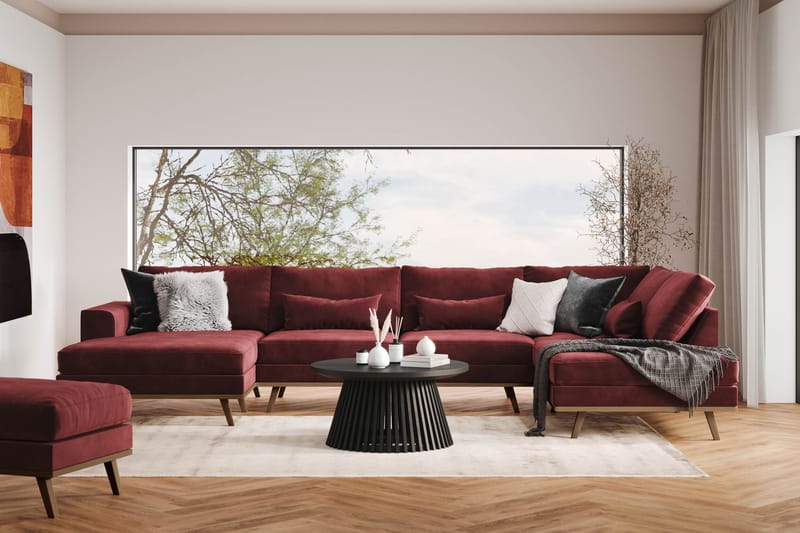 Copenhagen Rahi - Punainen - Huonekalut - Tuoli & nojatuoli - Jakkara & jalkarahi - Rahi