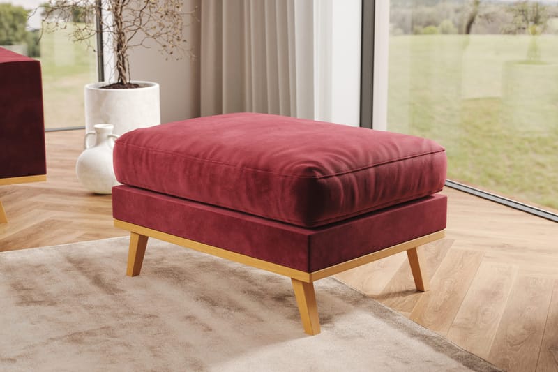 Copenhagen Rahi - Punainen - Huonekalut - Tuoli & nojatuoli - Jakkara & jalkarahi - Rahi