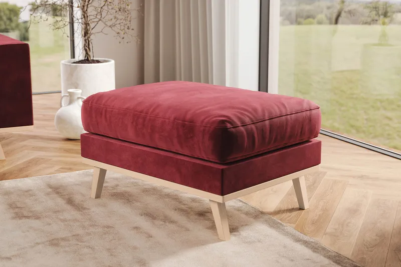 Copenhagen Rahi - Punainen - Huonekalut - Tuoli & nojatuoli - Jakkara & jalkarahi - Rahi