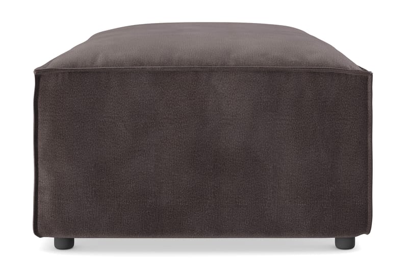 Cubo 1-istuttava Suorakulmainen Rahi Sametti 120 cm leveä - Tummanharmaa - Huonekalut - Tuoli & nojatuoli - Jakkara & jalkarahi - Rahi