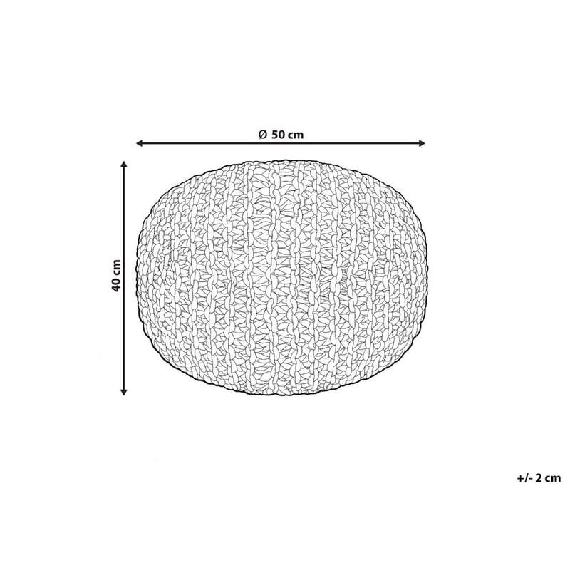 Rahi Duki - Luonnollinen, vaaleanpunainen, beige - Huonekalut - Tuoli & nojatuoli - Jakkara & jalkarahi - Säkkirahi