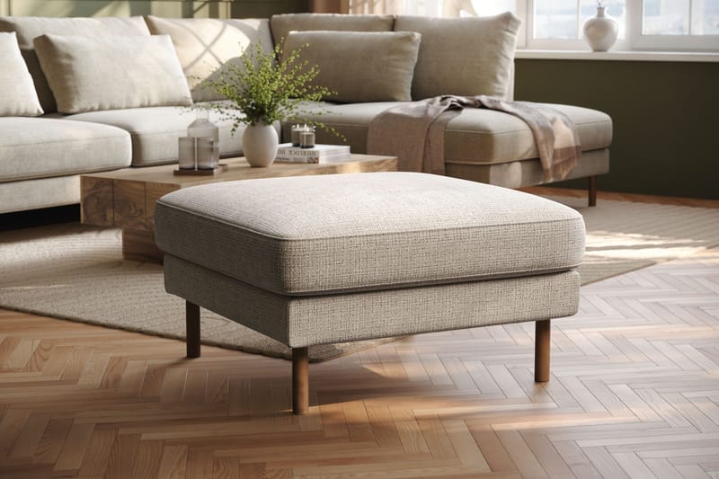 Rahi Florenz - Harmaa/Beige - Huonekalut - Tuoli & nojatuoli - Jakkara & jalkarahi - Rahi