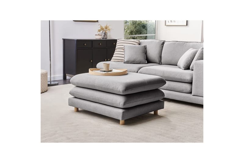 Rahi Heden Harmaa/vaalea puu - Harmaa/vaalea puu - Huonekalut - Tuoli & nojatuoli - Jakkara & jalkarahi - Rahi