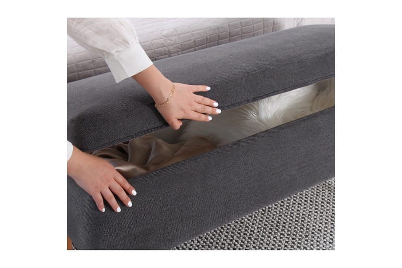 Rahi Iralton Harmaa - Harmaa - Huonekalut - Tuoli & nojatuoli - Jakkara & jalkarahi - Säkkirahi