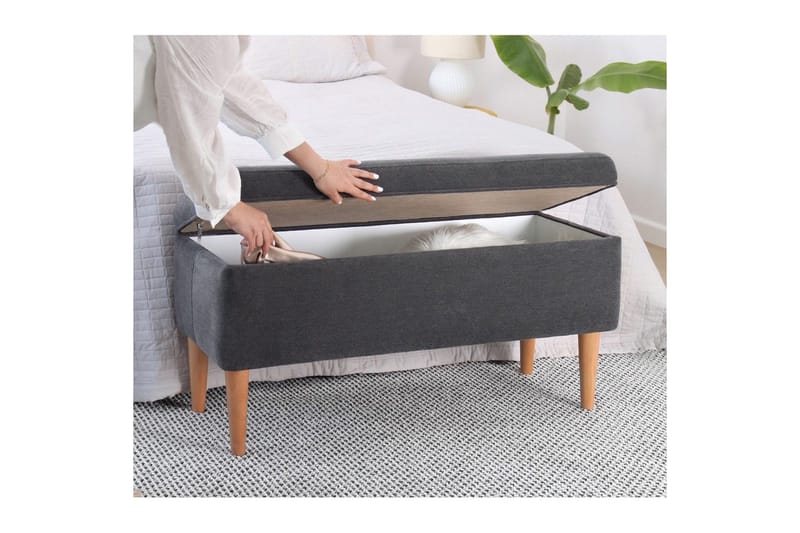 Rahi Iralton Harmaa - Harmaa - Huonekalut - Tuoli & nojatuoli - Jakkara & jalkarahi - Säkkirahi