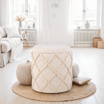 Ivoino-rahi 40 cm - kermanvalkoinen - Huonekalut - Tuoli & nojatuoli - Jakkara & jalkarahi - Rahi - Rahi säilytystilalla