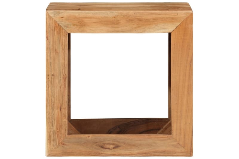 Jakkara 40x30x40 cm täysi akasiapuu - Ruskea - Huonekalut - Tuoli & nojatuoli - Jakkara & jalkarahi - Rahi