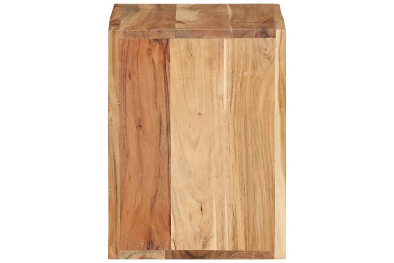 Jakkara 40x30x40 cm täysi akasiapuu - Ruskea - Huonekalut - Tuoli & nojatuoli - Jakkara & jalkarahi - Rahi