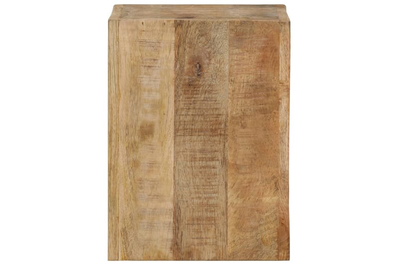 Jakkara 40x30x40 cm täysi mangopuu - Ruskea - Huonekalut - Tuoli & nojatuoli - Jakkara & jalkarahi - Rahi