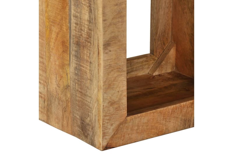 Jakkara 40x30x40 cm täysi mangopuu - Ruskea - Huonekalut - Tuoli & nojatuoli - Jakkara & jalkarahi - Rahi