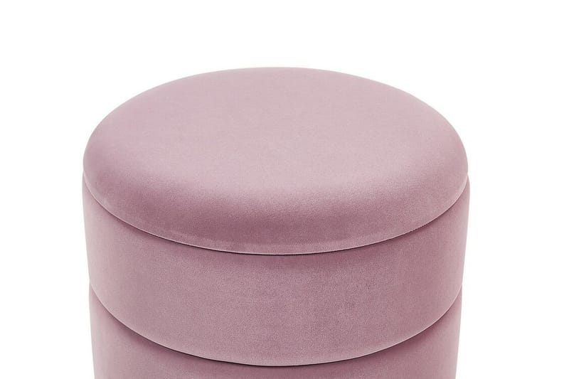 Jalkarahi Brunnsberg Säilytyksellä - Vaaleanpunainen - Huonekalut - Tuoli & nojatuoli - Jakkara & jalkarahi - Rahi - Rahi säilytystilalla