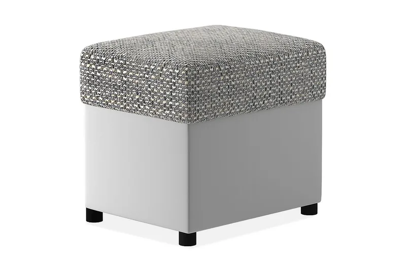 Jalkarahi Coladilla 45x35 cm, Harmaa/Valkoinen