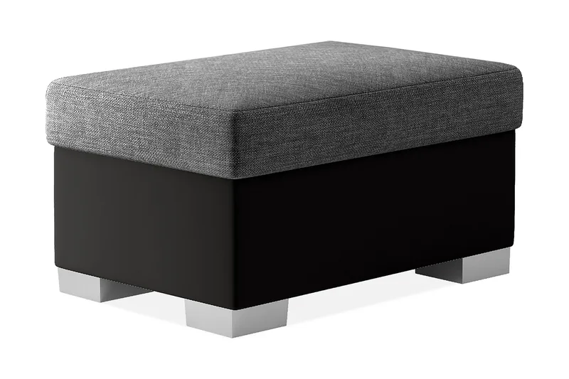 Jalkarahi Coladilla 55x85 cm, Harmaa/Musta