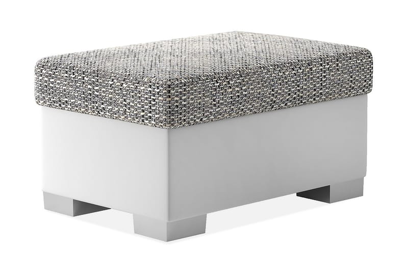 Jalkarahi Coladilla - Harmaa/Valkoinen - Huonekalut - Tuoli & nojatuoli - Jakkara & jalkarahi - Rahi