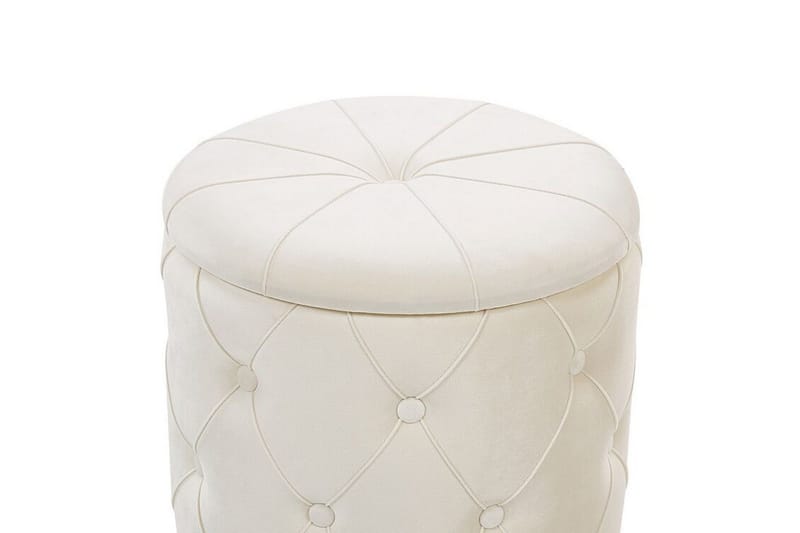 Jalkarahi Elofsrud Säilytyksellä 2-pak - Valkoinen - Huonekalut - Tuoli & nojatuoli - Jakkara & jalkarahi - Rahi - Rahi säilytystilalla