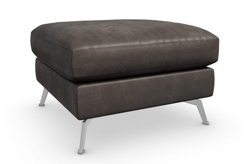 Jalkarahi Friday Lyx Keinonahka - Musta - Huonekalut - Tuoli & nojatuoli - Jakkara & jalkarahi - Rahi