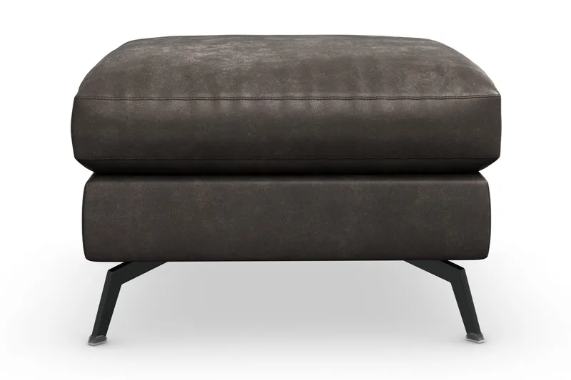 Jalkarahi Friday Lyx Keinonahka - Musta - Huonekalut - Tuoli & nojatuoli - Jakkara & jalkarahi - Rahi