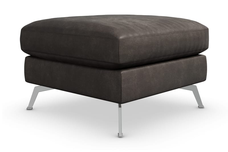 Jalkarahi Friday Lyx Keinonahka - Musta - Huonekalut - Tuoli & nojatuoli - Jakkara & jalkarahi - Rahi