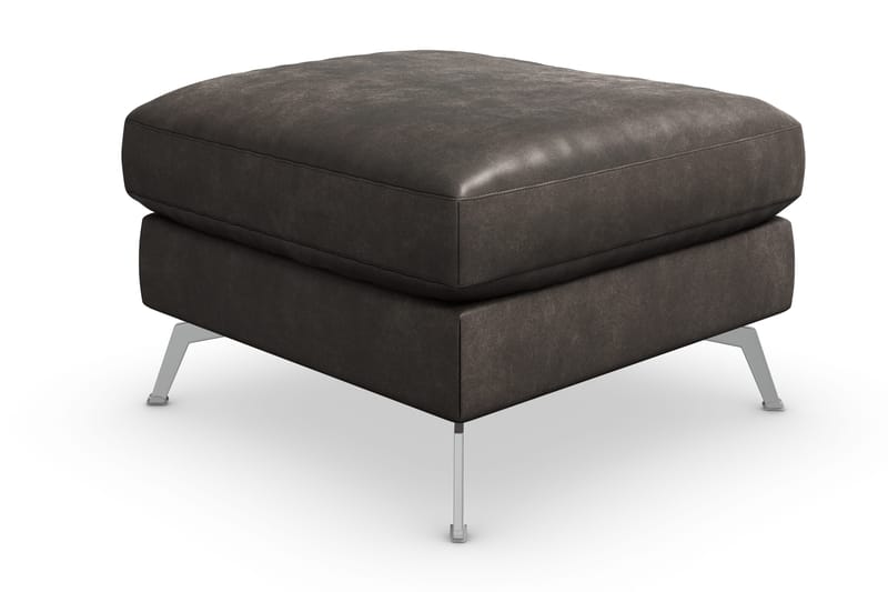 Jalkarahi Friday Lyx Keinonahka - Musta - Huonekalut - Tuoli & nojatuoli - Jakkara & jalkarahi - Rahi