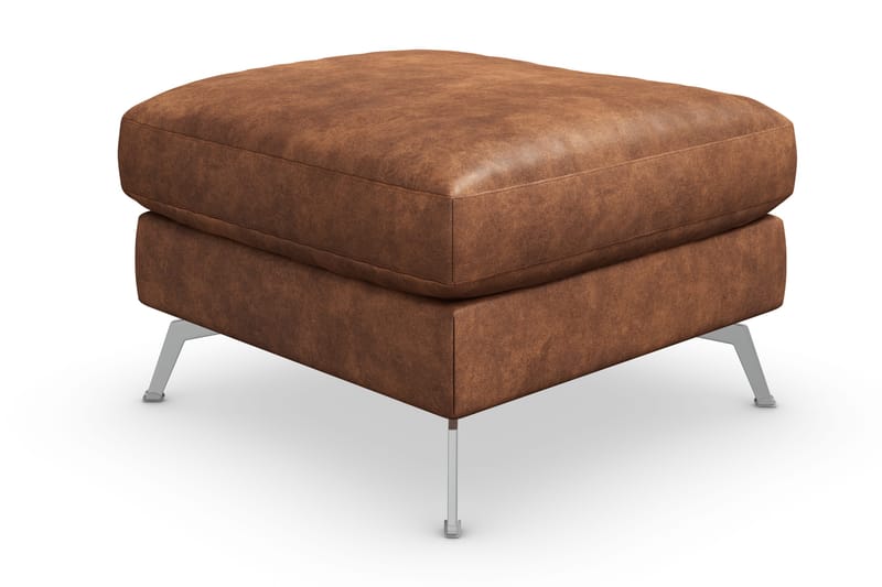 Jalkarahi Friday Lyx Keinonahka - Ruskea - Huonekalut - Tuoli & nojatuoli - Jakkara & jalkarahi - Rahi