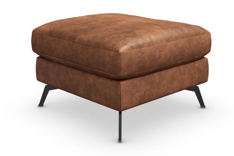 Jalkarahi Friday Lyx Keinonahka - Ruskea - Huonekalut - Tuoli & nojatuoli - Jakkara & jalkarahi - Rahi