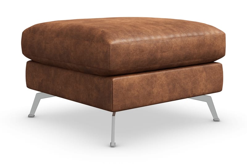 Jalkarahi Friday Lyx Keinonahka - Ruskea - Huonekalut - Tuoli & nojatuoli - Jakkara & jalkarahi - Rahi