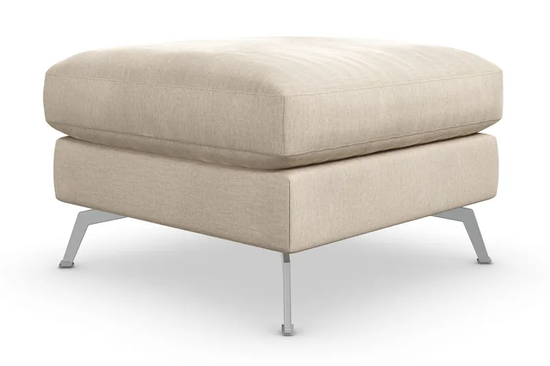 Jalkarahi Friday Lyx Sametti - Beige - Huonekalut - Tuoli & nojatuoli - Jakkara & jalkarahi - Rahi