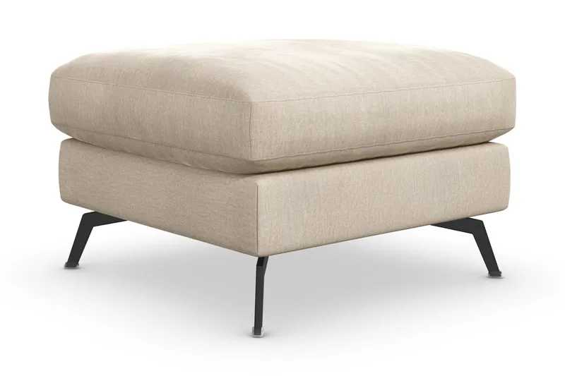 Jalkarahi Friday Lyx Sametti - Beige - Huonekalut - Tuoli & nojatuoli - Jakkara & jalkarahi - Rahi