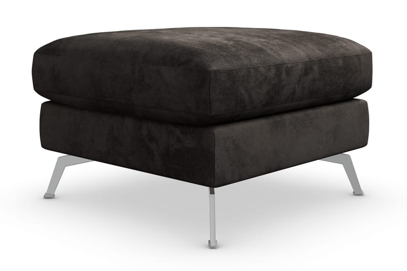 Jalkarahi Friday Lyx Sametti - Tummanharmaa - Huonekalut - Tuoli & nojatuoli - Jakkara & jalkarahi - Rahi