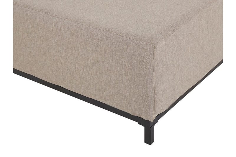 Jalkarahi Hughen - Beige / Musta - Huonekalut - Tuoli & nojatuoli - Jakkara & jalkarahi - Rahi