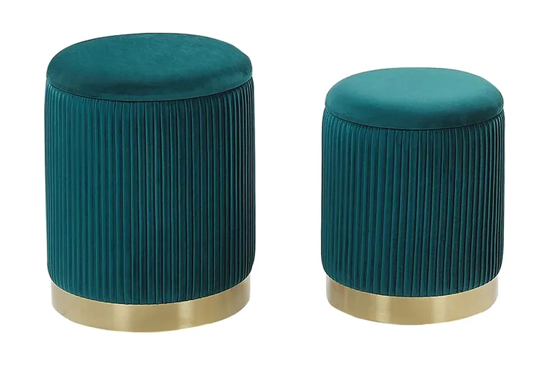 Jalkarahi Mangin säilytyksellä 2-pak, Sininen