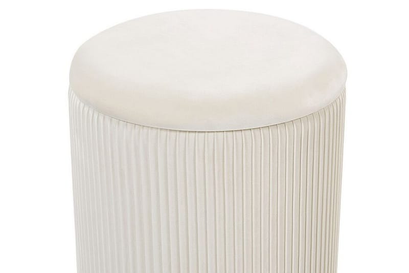 Jalkarahi Mangin säilytyksellä 2-pak - Valkoinen - Huonekalut - Tuoli & nojatuoli - Jakkara & jalkarahi - Rahi - Rahi säilytystilalla