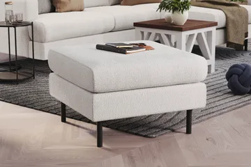 Jalkarahi Menard  Compact 68 cm - Valkoinen - Huonekalut - Tuoli & nojatuoli - Jakkara & jalkarahi - Rahi