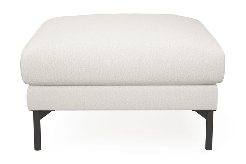 Jalkarahi Menard - Valkoinen Bouclé - Huonekalut - Tuoli & nojatuoli - Jakkara & jalkarahi - Rahi