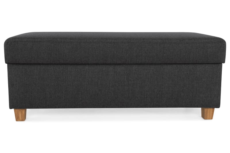 Jalkarahi Nevada säilytyksellä 120x50 - Antrasiitti - Huonekalut - Tuoli & nojatuoli - Jakkara & jalkarahi - Rahi