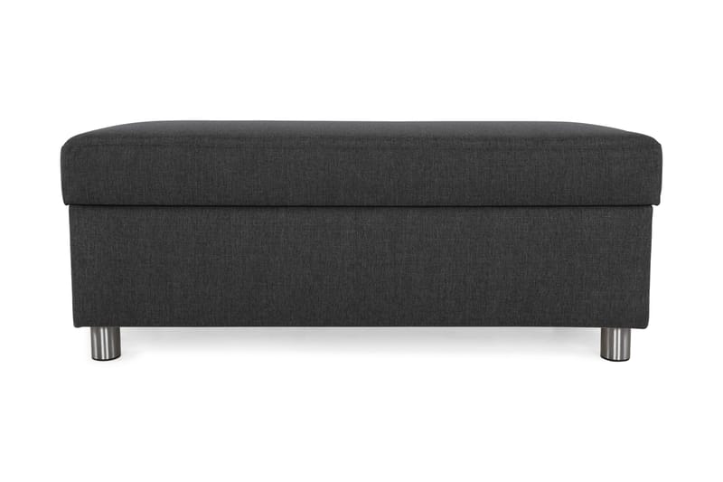 Jalkarahi Nevada säilytyksellä 120x50 - Antrasiitti - Huonekalut - Tuoli & nojatuoli - Jakkara & jalkarahi - Rahi